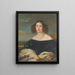 Comtesse Wilhelmine von Auersperg - Franz Schrotzberg — indrammet kunstværk på væggen