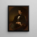 Portrait af Zdzisław Zamoyski - Franz Schrotzberg — indrammet kunstværk på væggen