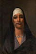 Egyptisk maleri med en lapis halskæde - Franz Xaver Kosler — visning af kunstværket