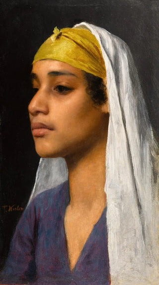 Franz Xaver Kosler - Young Egyptian Girl.webp