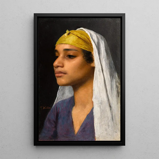 Franz Xaver Kosler - Young Egyptian Girl.webp