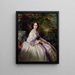 Grevinde Alexandre Nikolaïevitch Lamsdorff - Franz Xaver Winterhalter — indrammet kunstværk på væggen