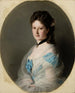 Portrait af Olga von Grunelius - Franz Xaver Winterhalter — visning af kunstværket