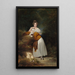 Sophie Guillemette storhertuginde af Baden 1801-1865 - Franz Xaver Winterhalter — indrammet kunstværk på væggen