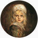 Portrait af pigen Marion Lenbach - Franz von Lenbach — visning af kunstværket