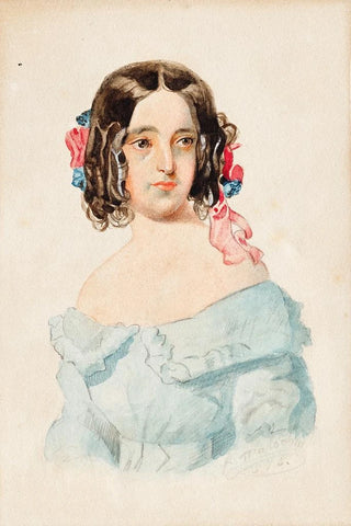 Franz von Matsch - Mdchenportrt.webp