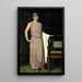 Portrait af Marianne Mechler - Franz von Stuck — indrammet kunstværk på væggen