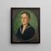 Portræt af en dreng af Heinrich Butzer - Franz von Stuck — indrammet kunstværk på væggen