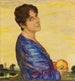 Portrait de Frau von Stuck - Franz von Stuck — visning af kunstværket