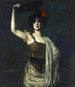 La danseuse - Franz von Stuck — visning af kunstværket