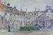 Indendørs gårdsplads i Abbey-aux-Bois, 16 rue de Sèvres i 1906, 7. arrondissement - Frédéric Houbron — visning af kunstværket