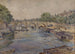 maleriet La Seine au pont Marie i 1899, 1. arrondissement - Frédéric Houbron — visning af kunstværket