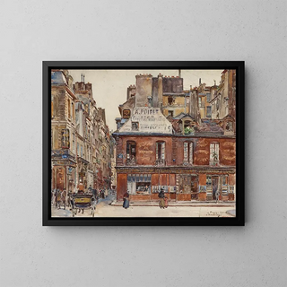 Frdric Houbron - La rue Sauval vue de la rue SaintHonor en 1901 1er arrondissement.webp