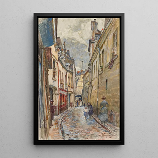 Frdric Houbron - Rue Chanoinesse en 1905 4me arrondissement.webp
