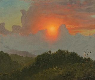 Cieux nuageux - Frederic Edwin Church — visning af kunstværket