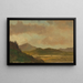Landskabsmaleri - Frederic Edwin Church — indrammet kunstværk på væggen
