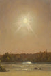 Coucher de soleil dans le Maine - Frederic Edwin Church — visning af kunstværket
