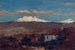 Mont Chimborazo set fra Riobamba, Ecuador - Frederic Edwin Church — visning af kunstværket
