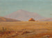 Plateau montagneux med en hytte - Frederic Edwin Church — visning af kunstværket