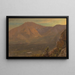 Mont Katahdin og Turner - Frederic Edwin Church — indrammet kunstværk på væggen