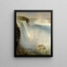 Les Chutes du Niagara du côté américain - Frederic Edwin Church — indrammet kunstværk på væggen