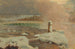 Rivière og Niagara-fald under sneen - Frederic Edwin Church — visning af kunstværket