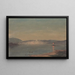 Vue nocturne d'un port - Frederic Edwin Church — indrammet kunstværk på væggen