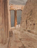 Péristyle-maleri nord for Parthenon i Athen - Frederic Edwin Church — visning af kunstværket