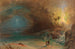 Studie til apoteosen for Thomas Cole - Frederic Edwin Church — visning af kunstværket