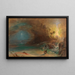 Studie til apoteosen for Thomas Cole - Frederic Edwin Church — indrammet kunstværk på væggen