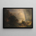 La mer Égée - Frederic Edwin Church — indrammet kunstværk på væggen