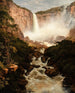 Les Chutes du Tequendama près de Bogota Nouvelle-Grenade - Frederic Edwin Church — visning af kunstværket