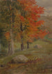Træ i efteråret - Frederic Edwin Church — visning af kunstværket