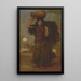 En kvinde fra Nilen - Frederic Leighton — indrammet kunstværk på væggen