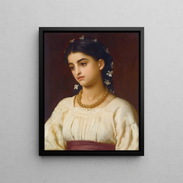 Catherine - Frederic Leighton — indrammet kunstværk på væggen