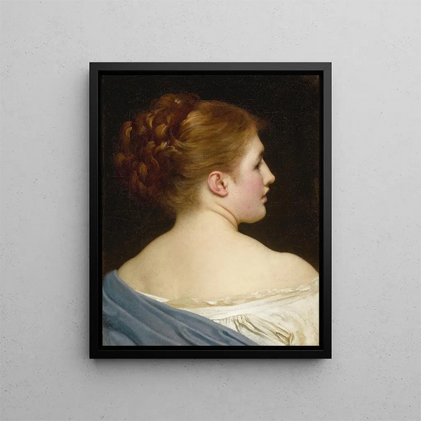 Lis - Frederic Leighton — indrammet kunstværk på væggen