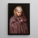 Lille Fatima - Frederic Leighton — indrammet kunstværk på væggen