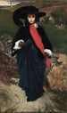 Portrait af May Sartoris - Frederic Leighton — visning af kunstværket