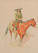 Vieux Ramon - Frederic Remington — visning af kunstværket