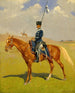 Le Hussard - Frederic Remington — visning af kunstværket