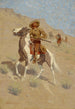 L'éclaireur - Frederic Remington — visning af kunstværket