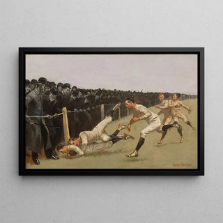 Frederic Remington - Touchdown Yale vs Princeton Thanksgiving Day Nov 27 1890 Yale 32 Princeton 0.webp