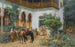 Une Cour Nord-Africaine - Frederick Arthur Bridgman — visning af kunstværket