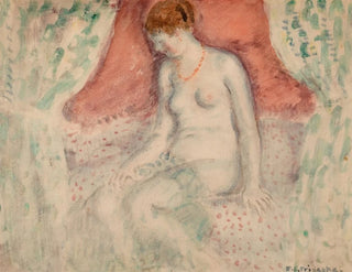 Nu - Frederick Carl Frieseke — visning af kunstværket