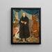 Martin Luther - Frederick Kemmelmeyer — indrammet kunstværk på væggen