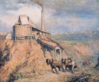 Le gamle stenknuser, Kalkværket - Frederick McCubbin — visning af kunstværket