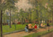 Rittenhouse Square - Frederick R. Wagner — visning af kunstværket