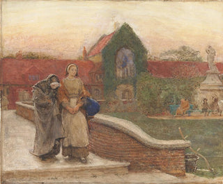 Le port de refuge - Frederick Walker — visning af kunstværket