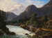 Montagnes du Tyrol - Frederik Christian Jakobsen Kirskou — visning af kunstværket