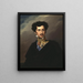 Oskar I 1799-1859 Sveriges og Norges konge - Fredric Westin — indrammet kunstværk på væggen